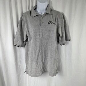 Extreme Polo Shirt Mens Small Gray The Orleans Embroidered Logo Knit Casual Top